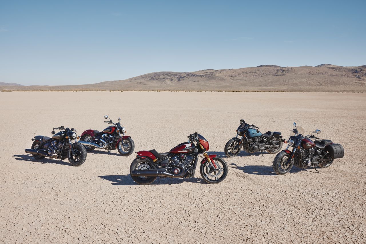 Fünf neue Modelle ab Mai 2024: die neue Indian Scout kommt!