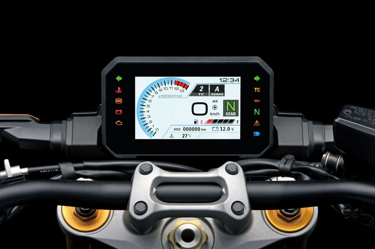 Suzuki GSX-S1000 S – neues TFT-Display