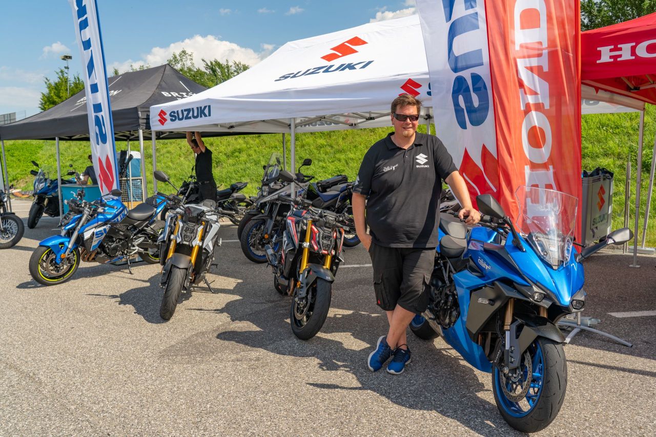 Die Suzuki Roadshow zu Gast bei unserem Ladiescamp und Actioncamp!