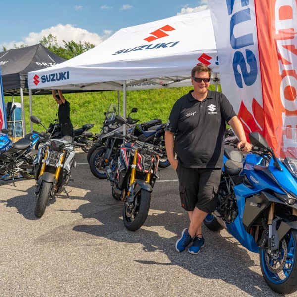 Die Suzuki Roadshow zu Gast bei unserem Ladiescamp und Actioncamp!
