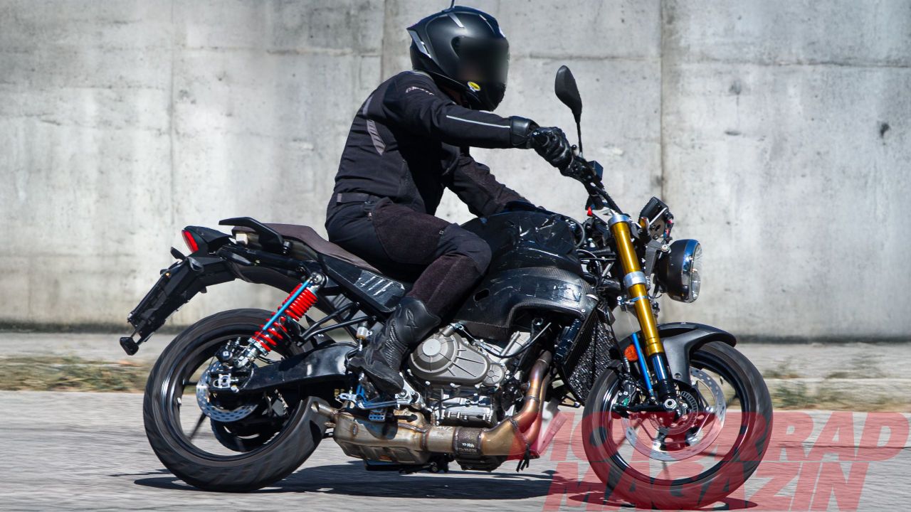 Moto Guzzi Einstiegsmodell; Foto: Bernhard M. Hoehne