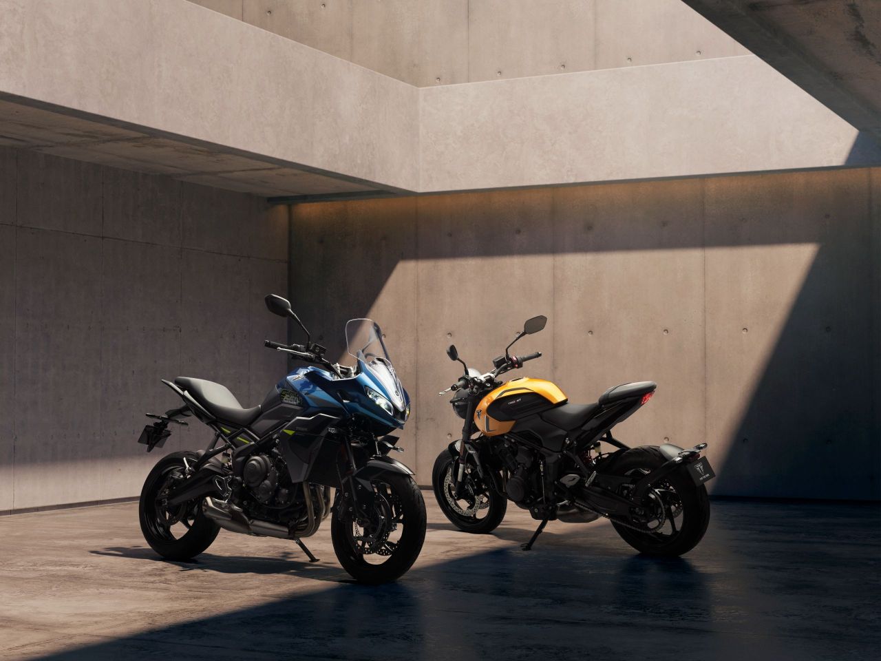 Triumph Tiger Sport 660 und Trident 660 2026