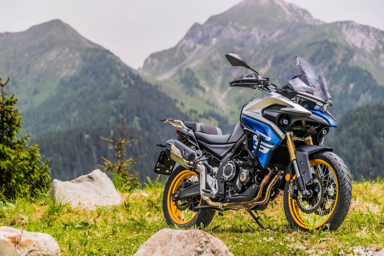 Voge DSX 525: Hier ohne dem serienmäßigen Kofferset