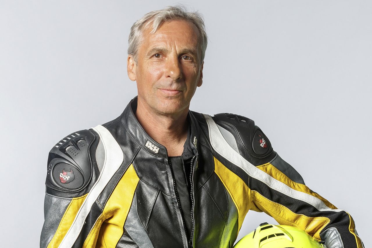 Georg Scheiblauer, Motorrad-Chefinstruktor bei der ÖAMTC Fahrtechnik. Foto: Christian Houdek